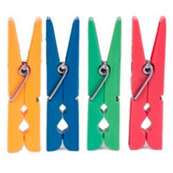 Broche ropa plastico